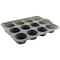 12-Cavity Metal-Reinforced Silicone Muffin Pan by Makery®